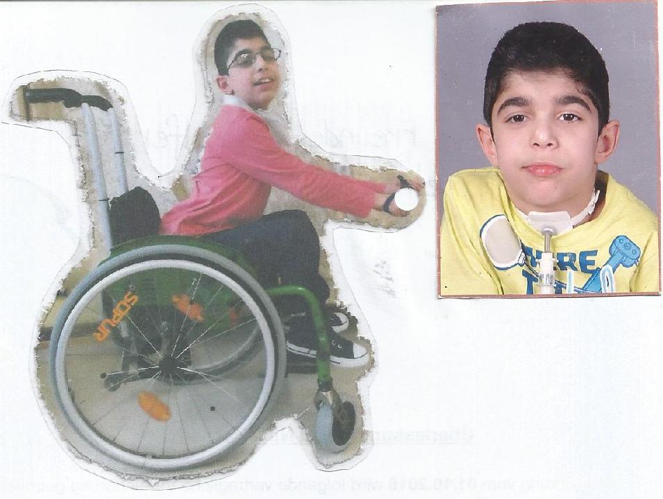 11jährigen Ali und seine Familie mit 500 Euro unterstützt